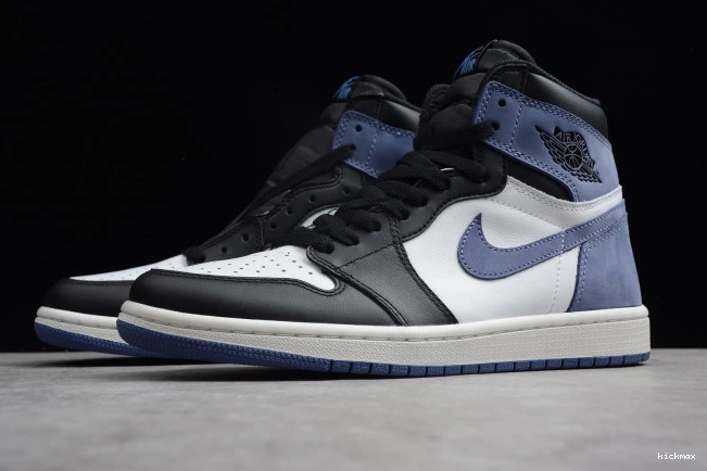 Cheap Jordan Air High Retro Blue Moon 555088-115 OG 1 0814